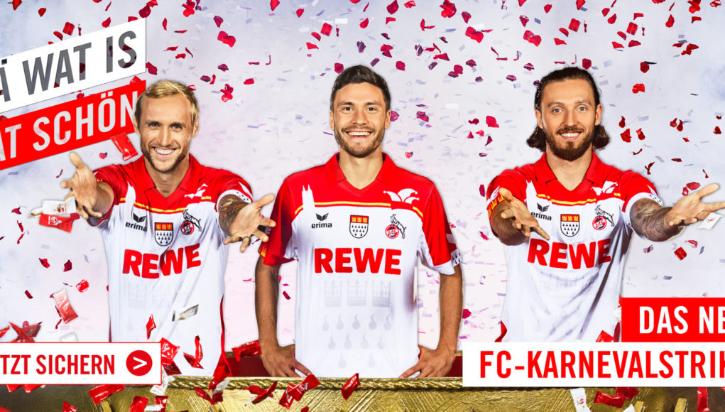 1. FC Köln Erima 2016-17 Karneval Trikot