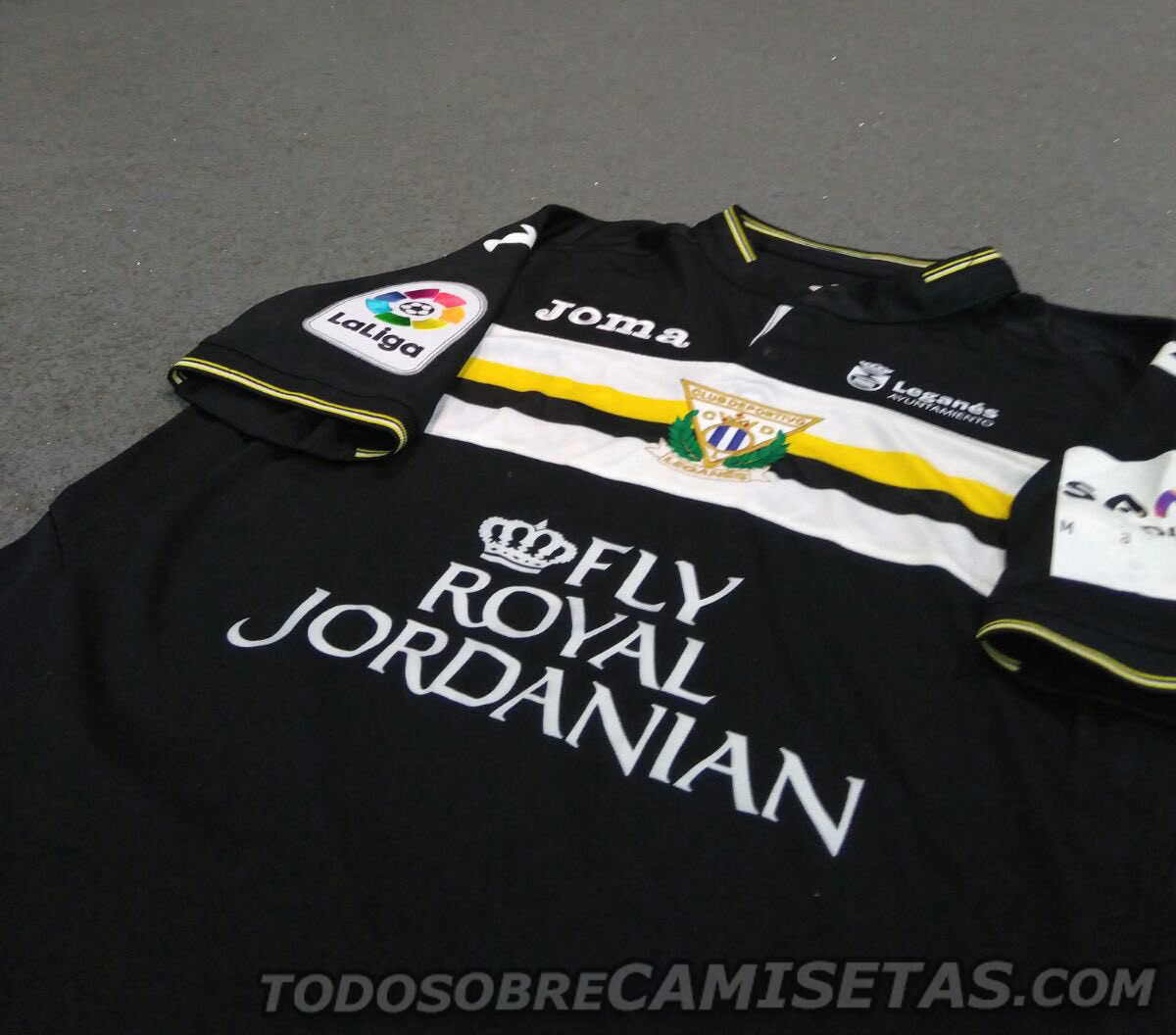 Tercera camiseta Joma de Club Deportivo Leganés 2016-17
