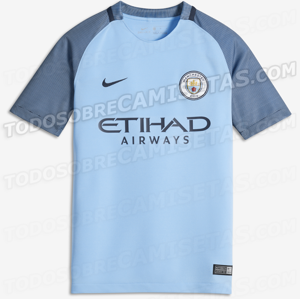 Manchester City 2016-17 Nike Kits LEAKED