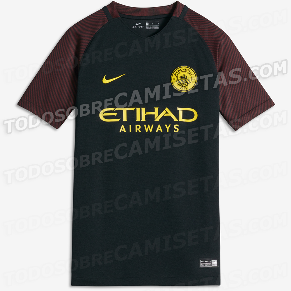 Manchester City 2016-17 Nike Kits LEAKED