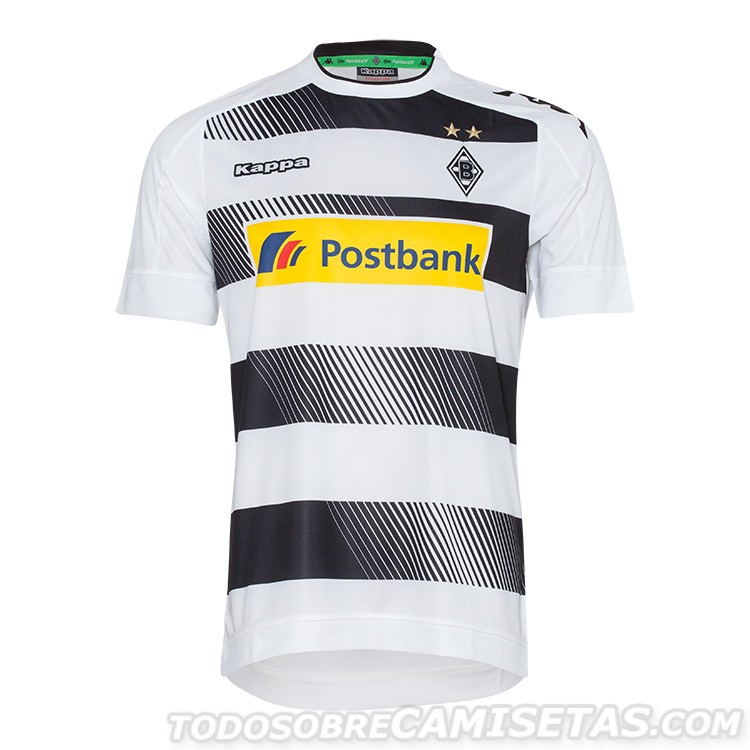 Borussia Mönchengladbach Kappa 16 17 Heimtrikot