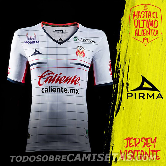 Camiseta Alternativa Pirma de Morelia 2016-17