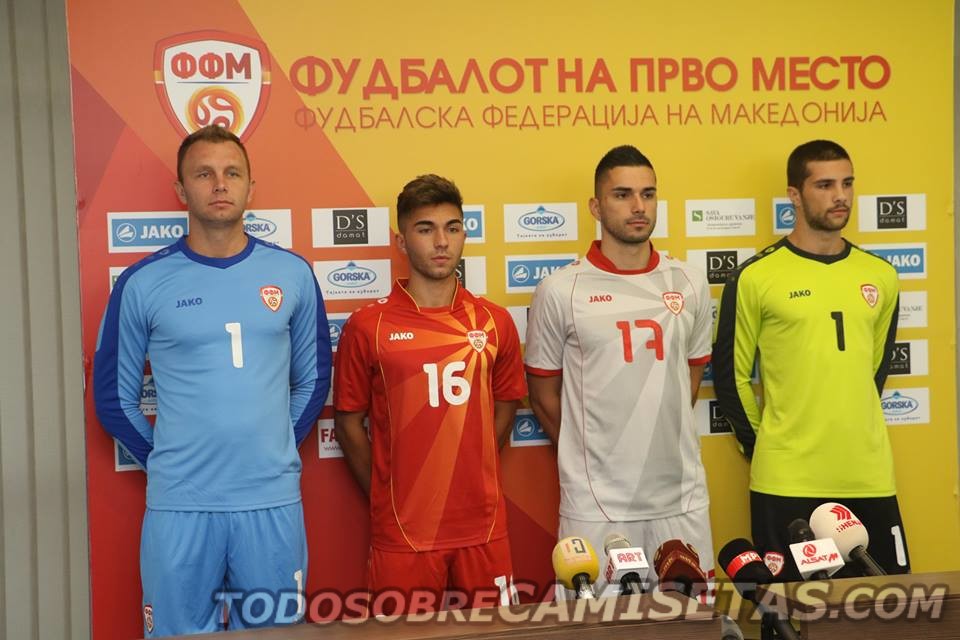 Macedonia Jako 2016-17 Kits
