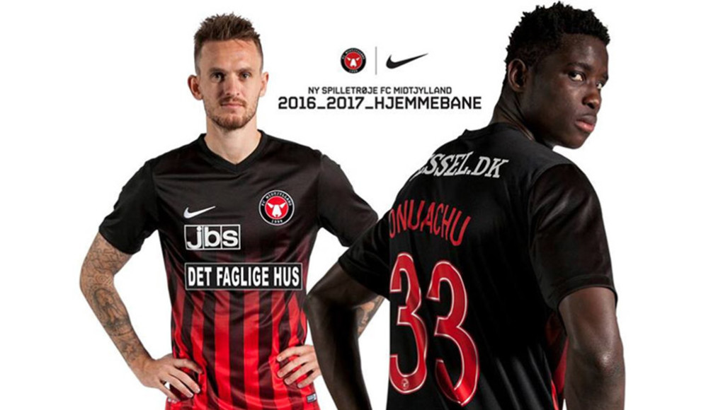 FC Midtjylland Nike 2016-17 Home Kit