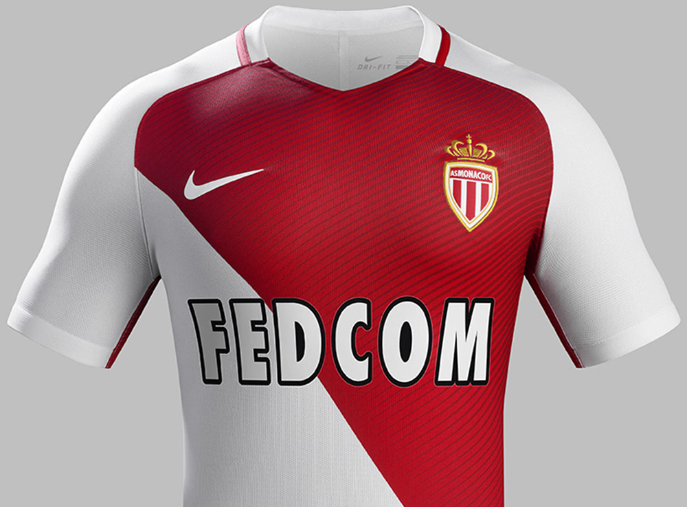AS Monaco 2016-17 Nike Home Kit