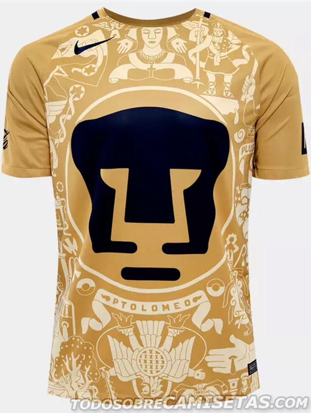 accesorios Impresionismo Bóveda Jerseys Nike de Pumas UNAM 2016-17 - Todo Sobre Camisetas