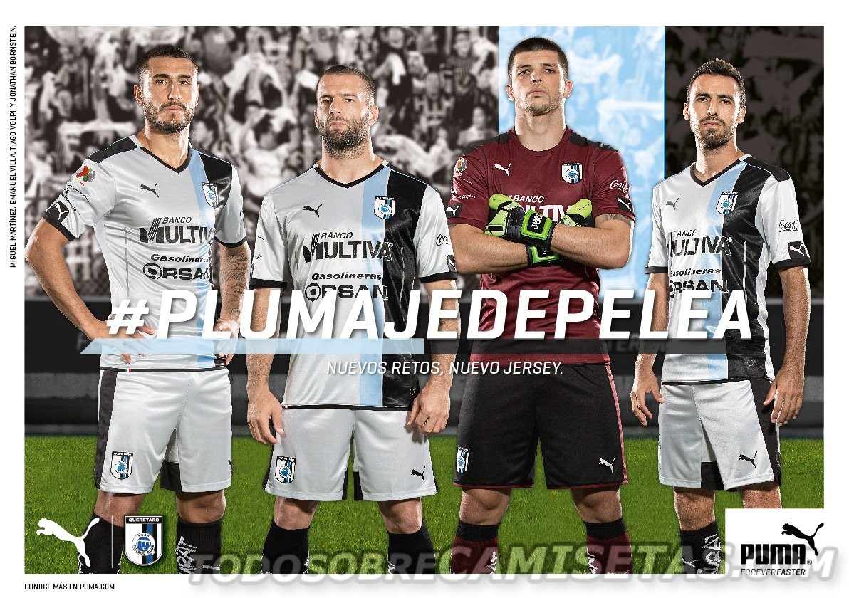 Jerseys Puma de Querétaro 2016-17