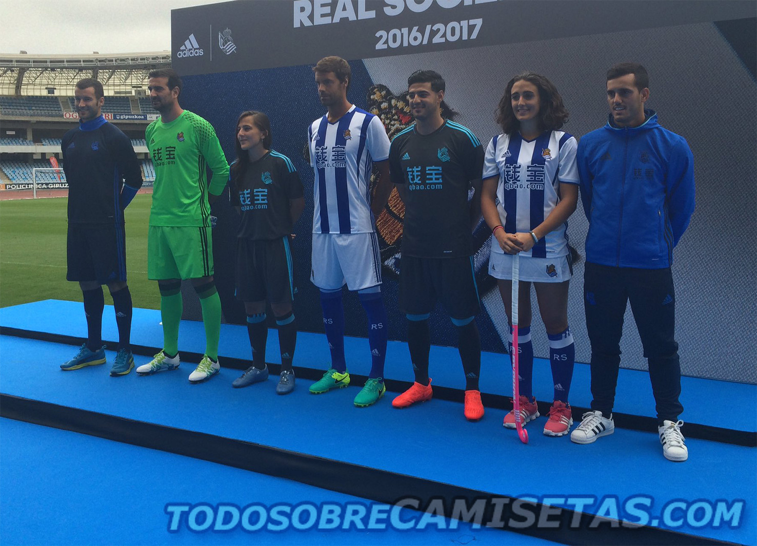 Equipaciones adidas de la Real Sociedad 2016-17