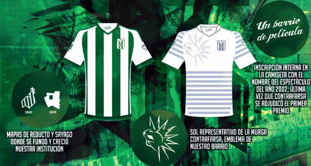 Camisetas MRG Sport de Racing de Montevideo 2016-17