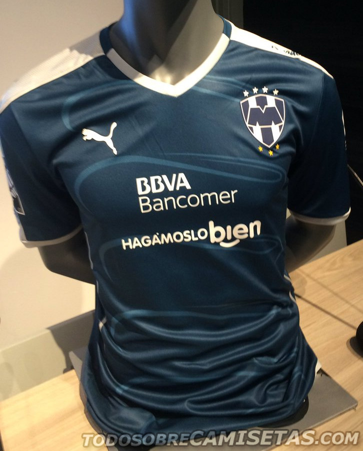 Jerseys Puma de Rayados de Monterrey 2016-17