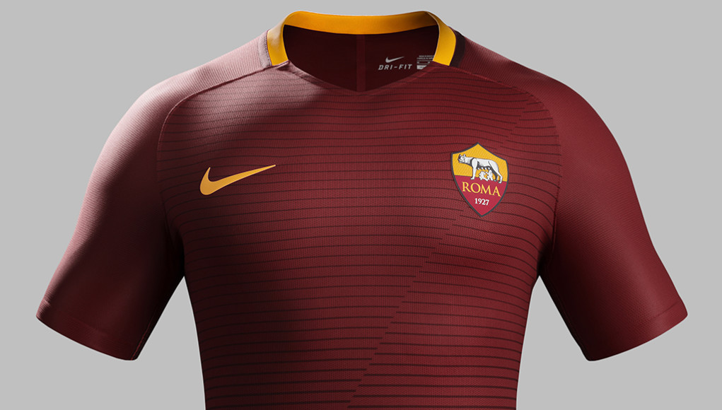 Centrar escalada Mal humor OFFICIAL: AS Roma 2016-17 Nike Home Kit - Todo Sobre Camisetas