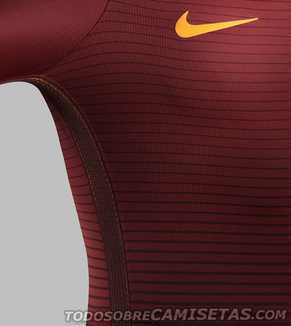 AS Roma 2016-17 Nike Home Kit