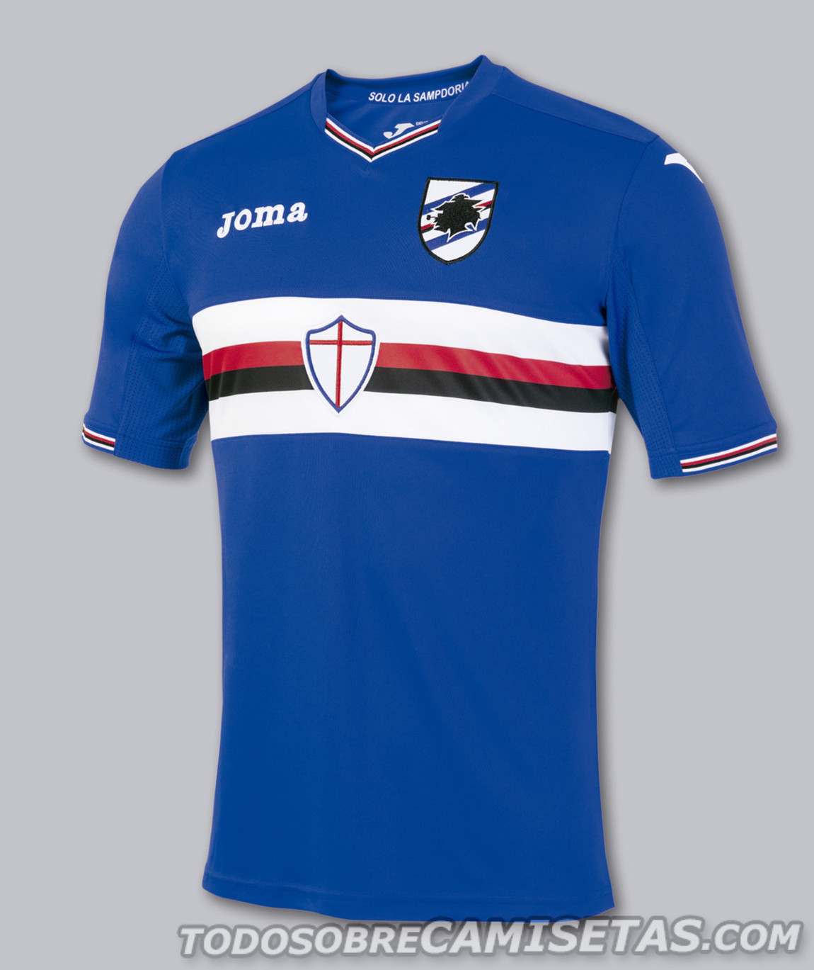 U.C. Sampdoria Joma 2016-17 Kits Todo Sobre Camisetas