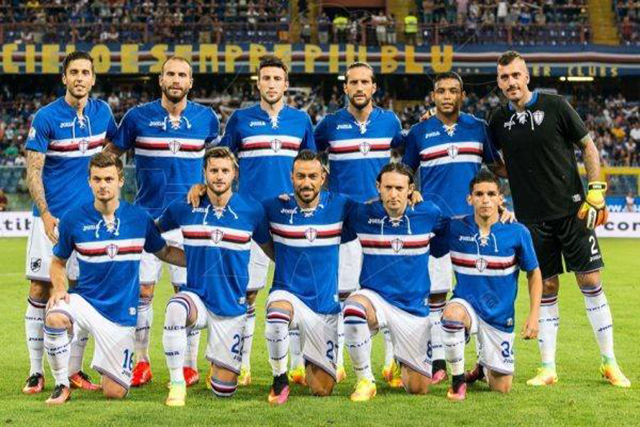 Sampdoria Joma Maglia 70 Anni 2016