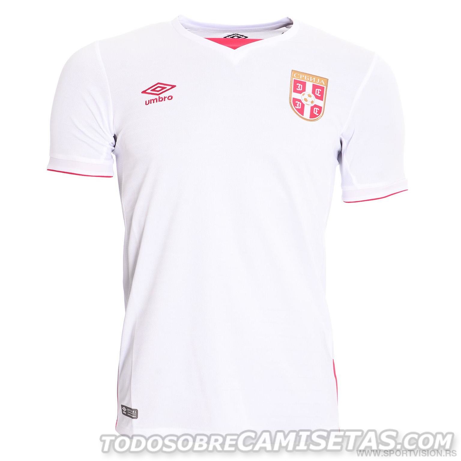 Serbia Umbro 2016-17 Kits