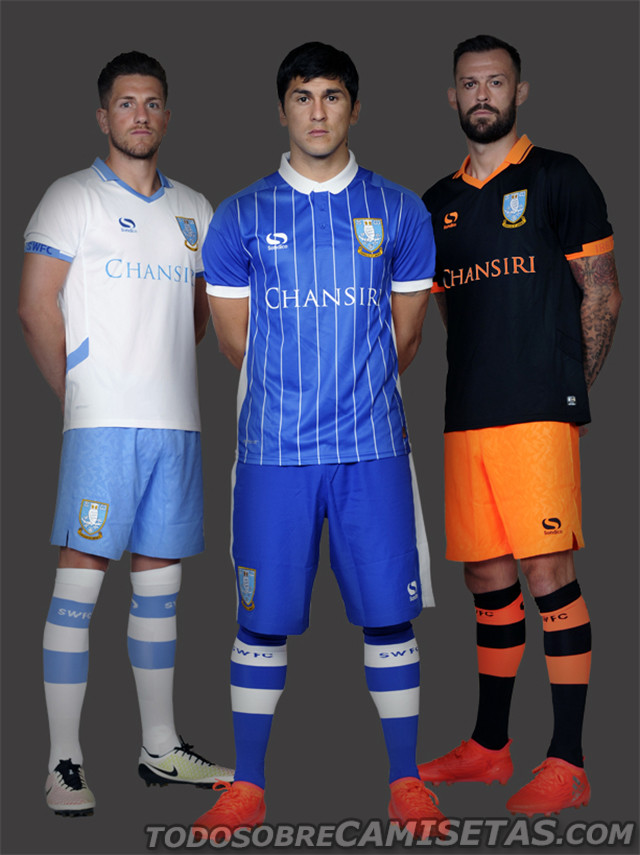 Sheffield Wednesday FC Sondico 2016-17 Kits