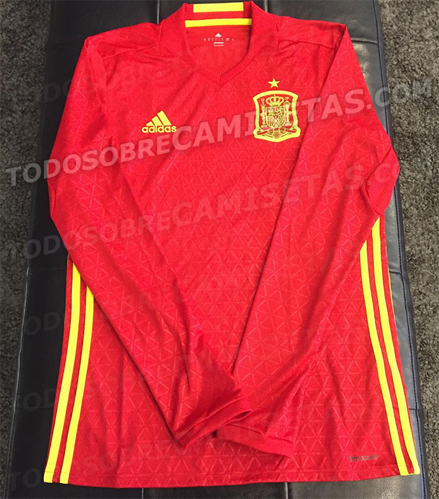 Camiseta Local España Euro 2016