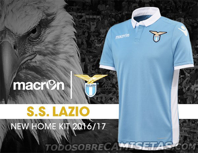 SS Lazio Macron Prima Maglia 2016-17