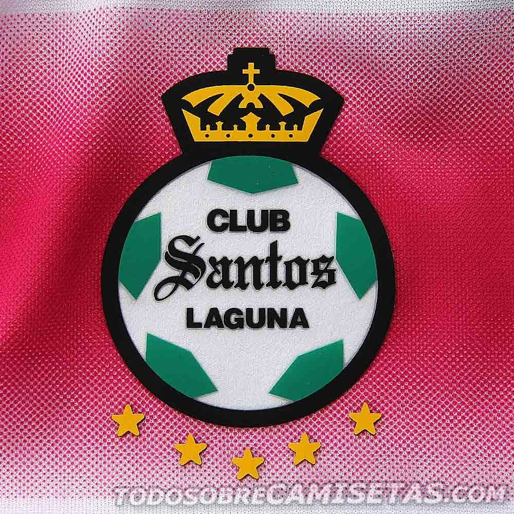 Jersey Rosa de Santos Laguna Puma 2016