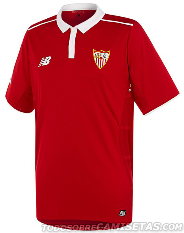 Camiseta suplente New Balance de Sevilla 2016-17