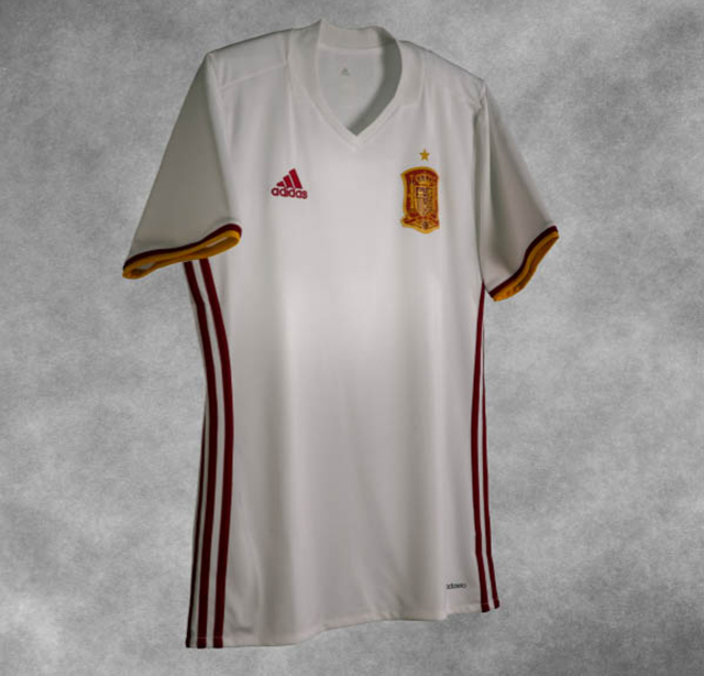 Exclusivo Suradam Por nombre Camiseta blanca de España adidas 2016 - Todo Sobre Camisetas
