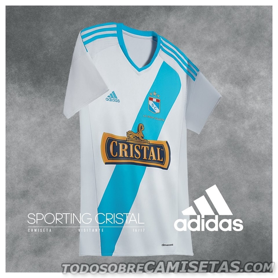 Camiseta Visitante Adidas de Sporting Cristal 2016-17