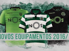 Camisas Macron do Sporting Clube de Portugal 2016-17