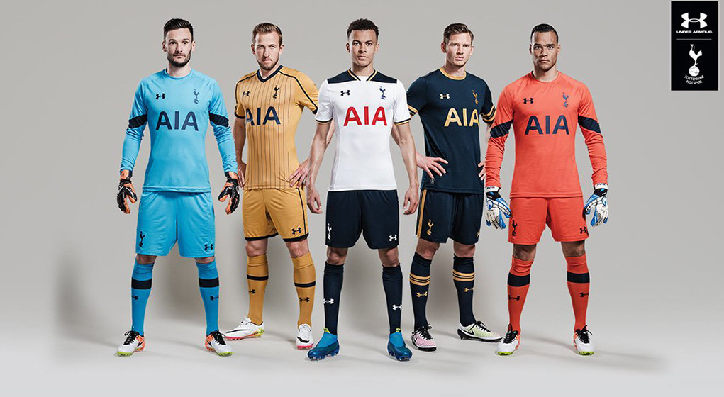 Tottenham 2016-17 Under Armour Kits - Todo Sobre Camisetas