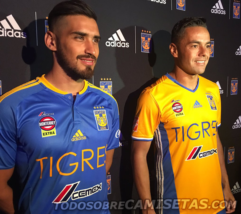Camisetas adidas de Tigres UANL 2016-17