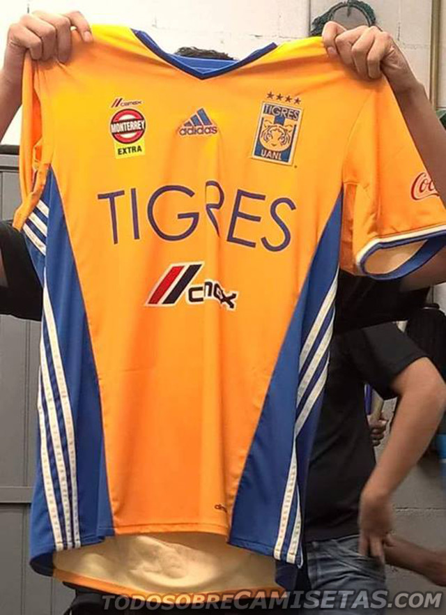 Jerseys adidas de Tigres 2016-17