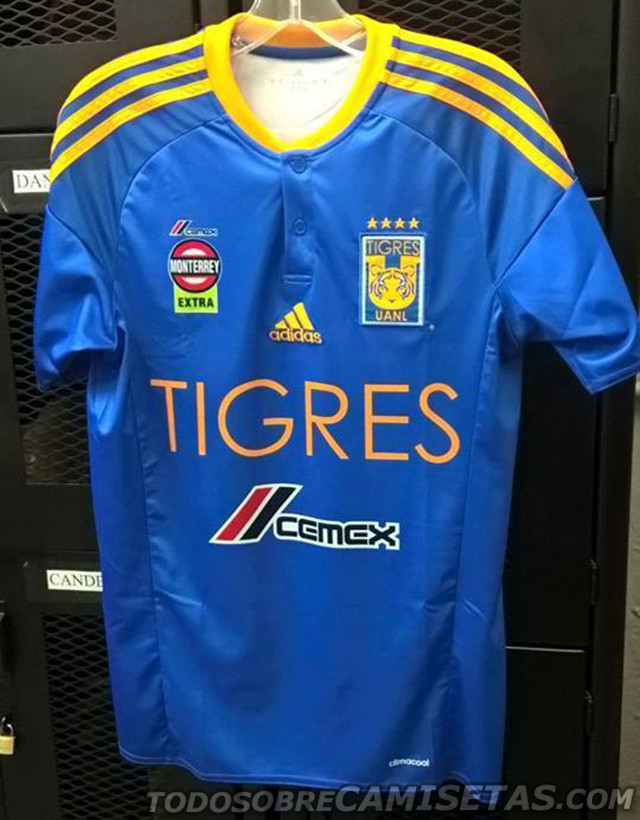 Jerseys adidas de Tigres 2016-17