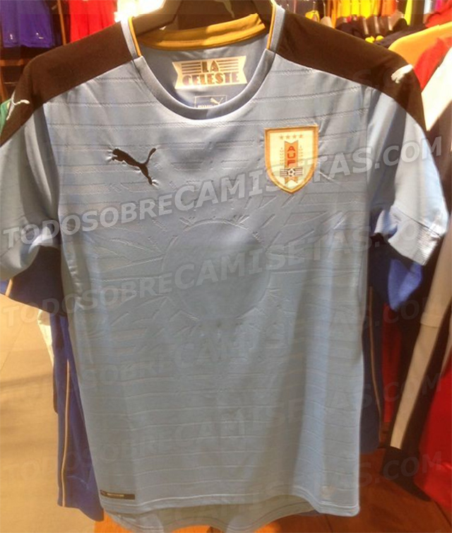 Camiseta de Uruguay Copa América Centenario 2016