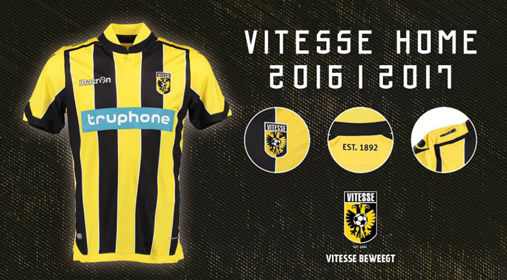 SBV Vitesse Macron 2016-17 Home Kit