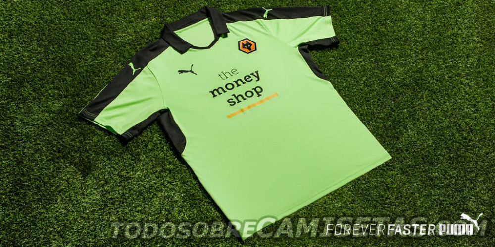 Wolverhampton Wanderers FC Puma 2016-17 Away Kit