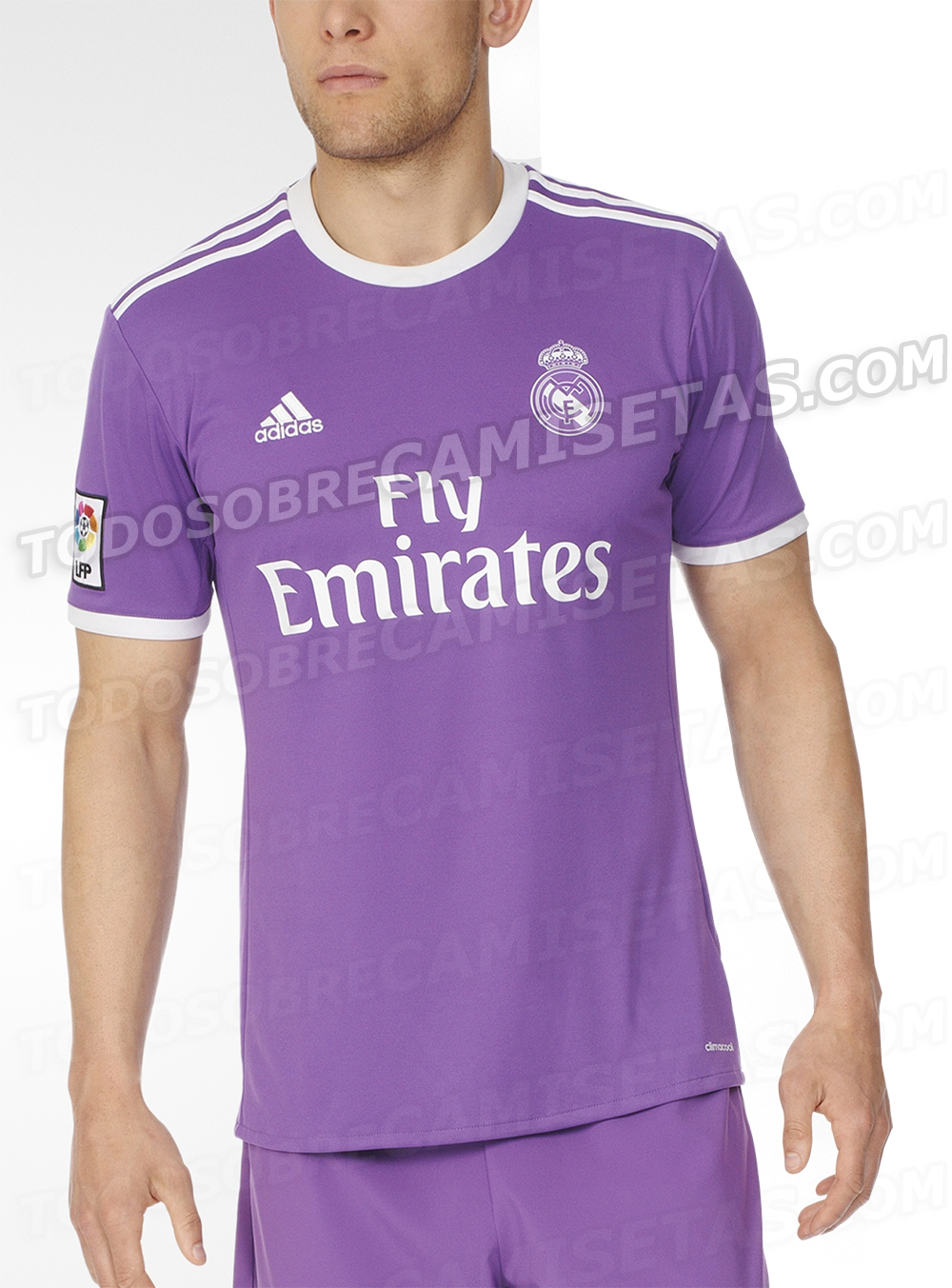 Camiseta suplente adidas de Real Madrid 2016-17