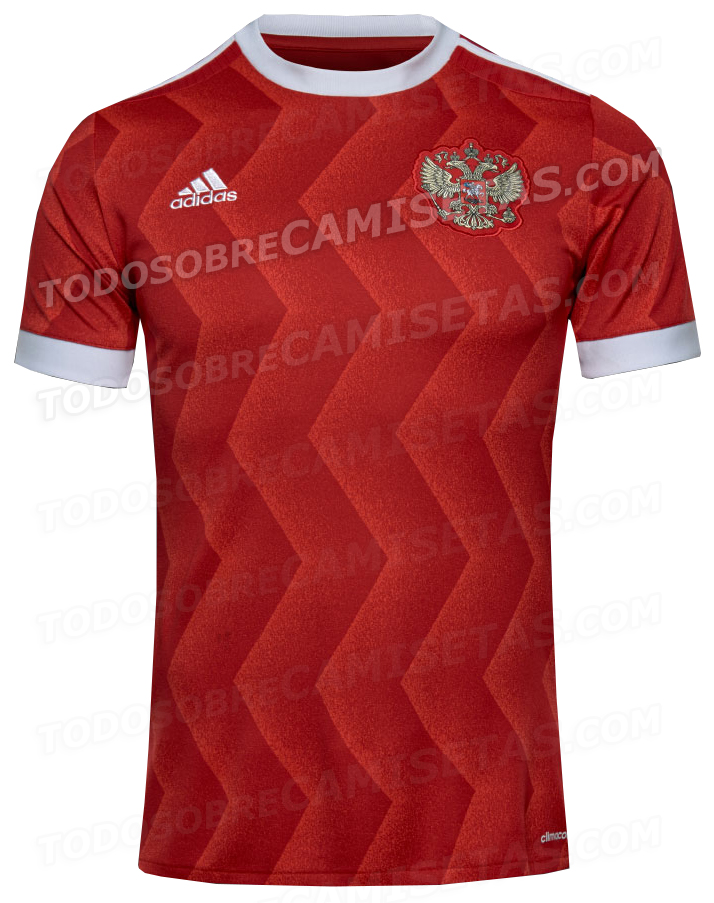 Russia 2017-18 adidas Home Kit LEAKED