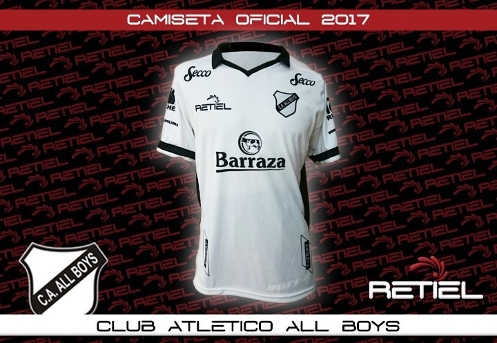 Camisetas Retiel Club Atletico All Boys 2017