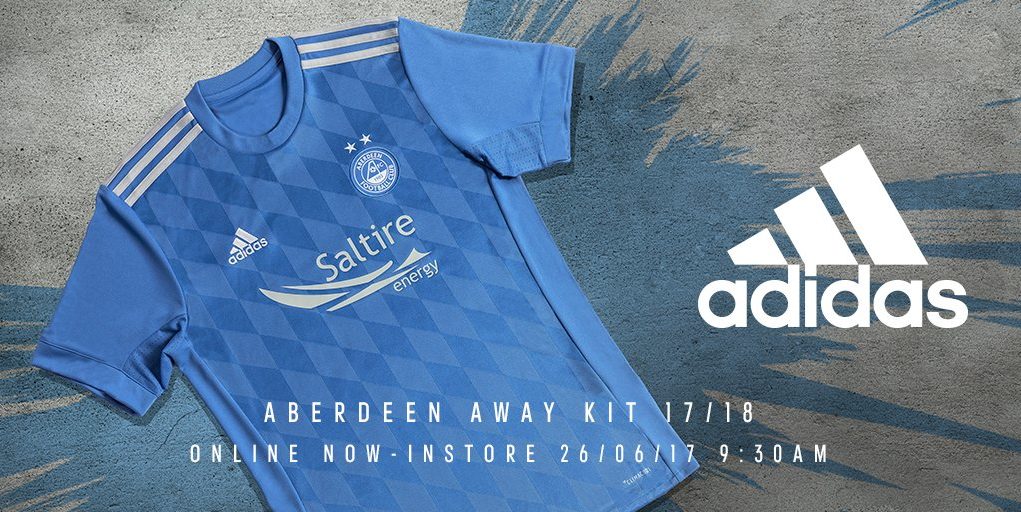 Aberdeen FC 2017-18 adidas Away Kit