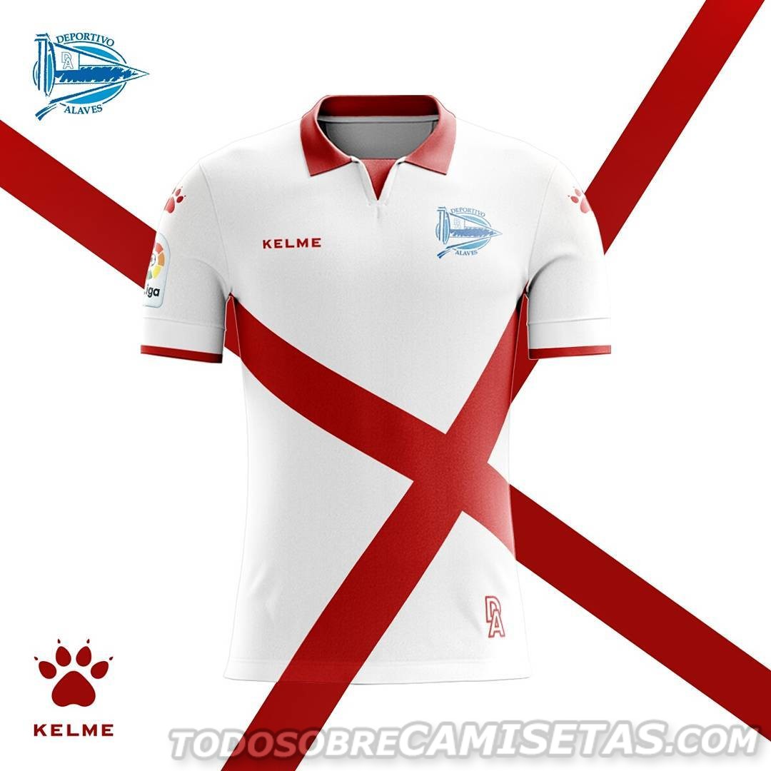 Camisetas 2017-18 Kelme del Alavés