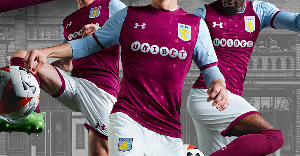 Aston Villa 2017-18 Under Armour Kits