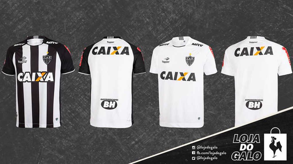 Camisas Topper do Clube Atlético Mineiro 2017