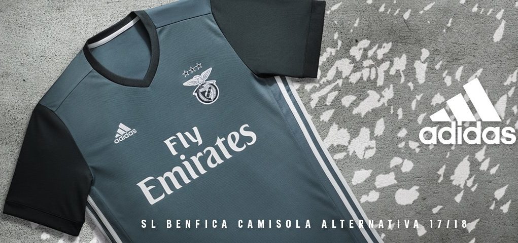 SL Benfica adidas 2017-18 Away Kit