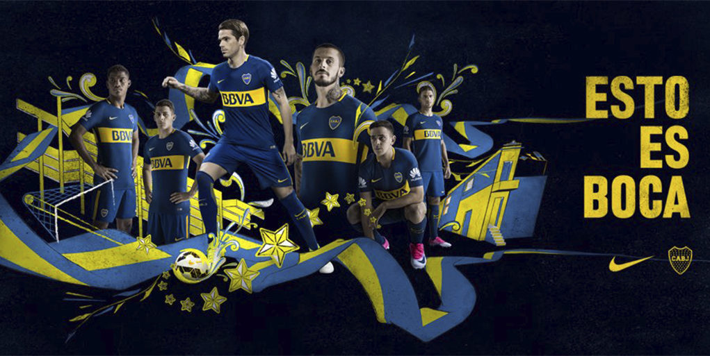 Camiseta Local Nike de Boca Juniors 2017-18