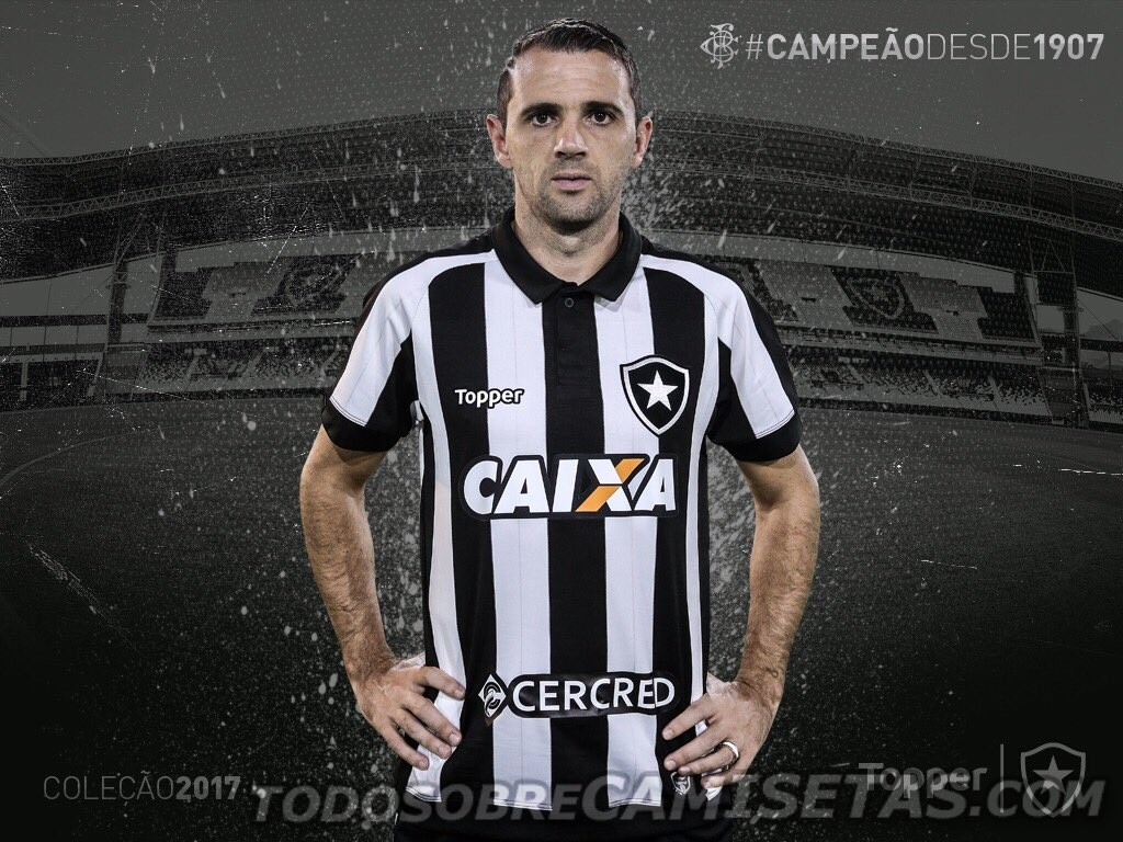Camisas Topper do Botafogo 2017-18