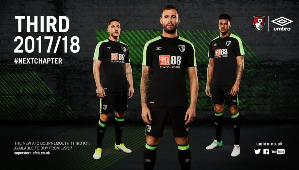 AFC Bournemouth Umbro 2017-18 Third Kit