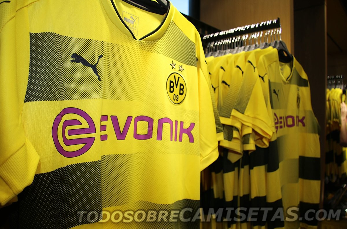 Borussia Dortmund 2017-18 PUMA Home Kit