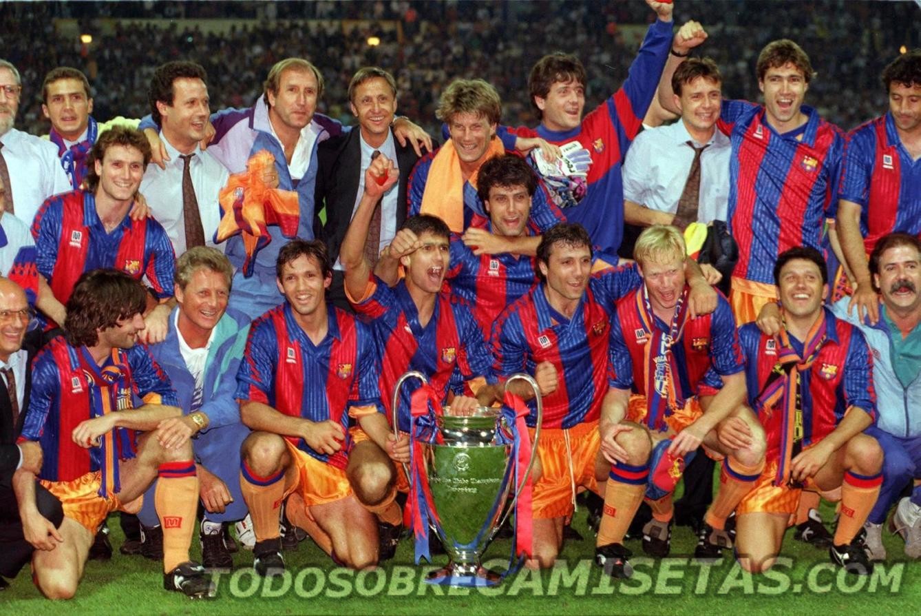 Camiseta Retro Meyba de FC Barcelona 1991-92