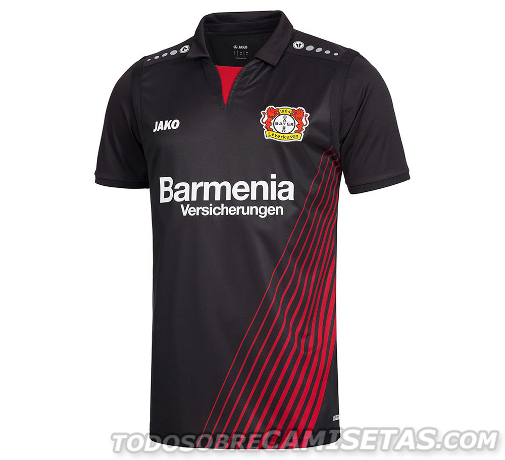 Bayer 04 Leverkusen 2017-18 Jako Home Kit