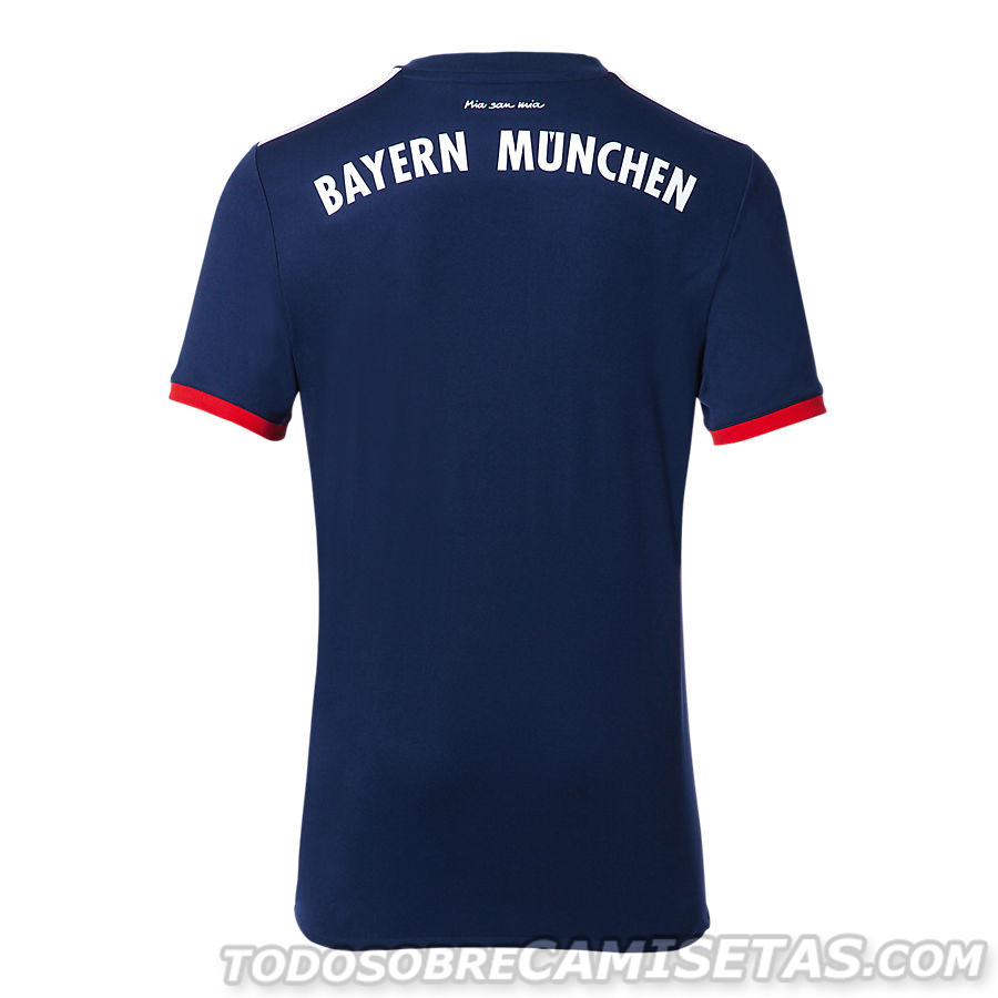 Bayern München 2017-18 adidas Away Kit