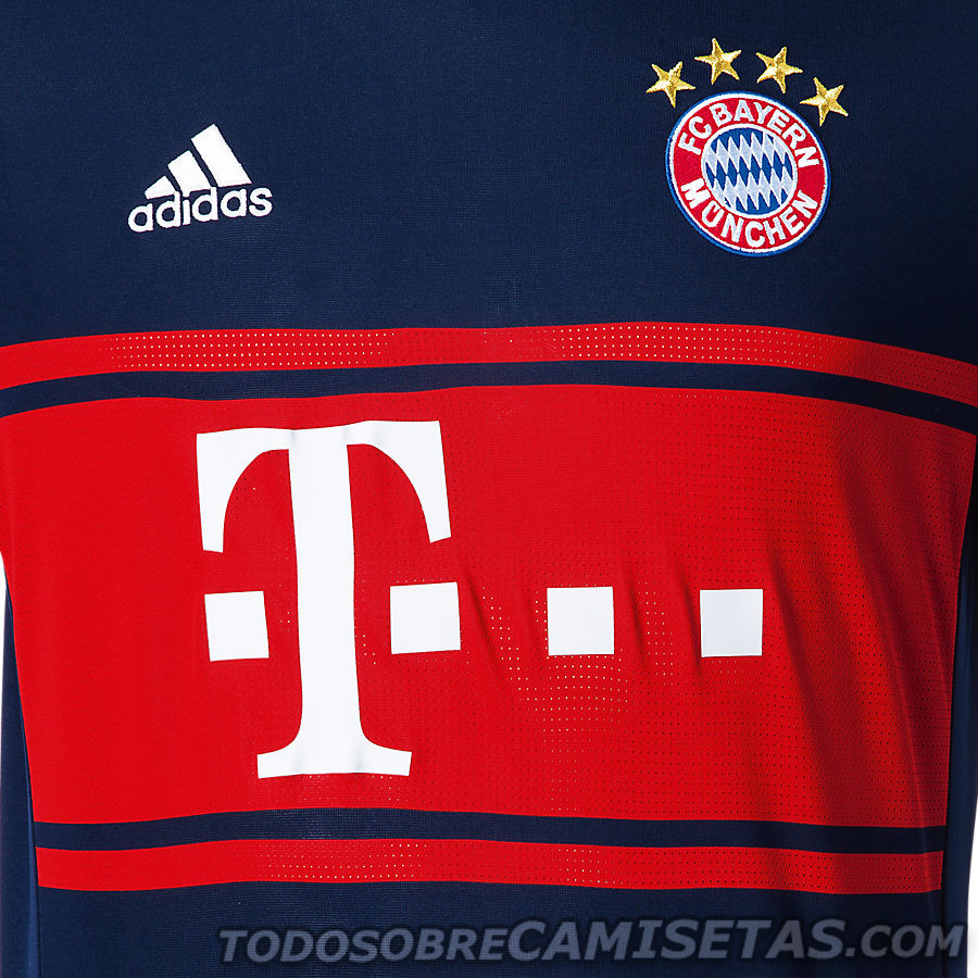 Bayern München 2017-18 adidas Away Kit